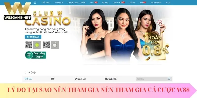 Giới thiệu thông tin chung về chúng tôi - nhà cái uy tín hàng đầu 3 Lý do tại sao nên tham gia nên tham gia cá cược W88